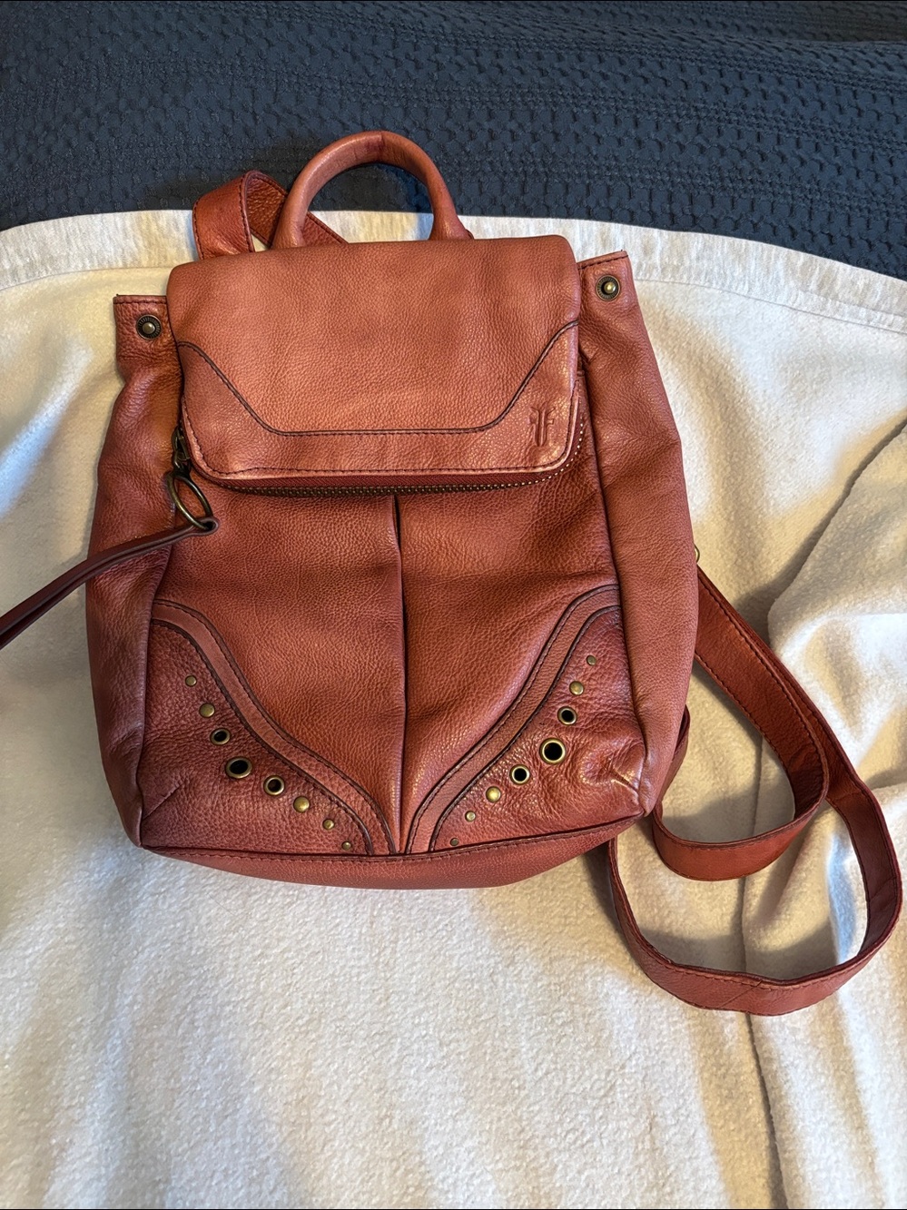 Frye Zuri Leather Backpack